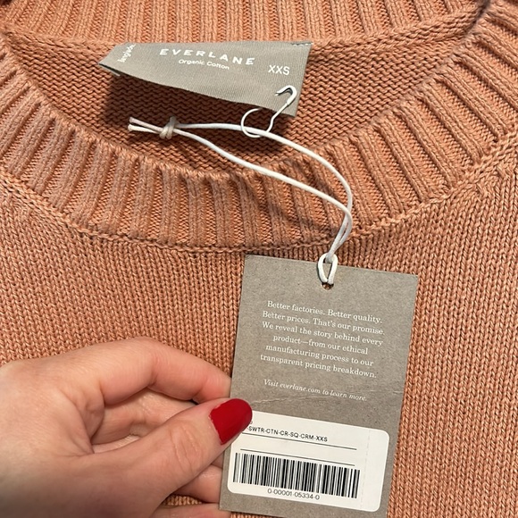 NWT Everlane The Organic Cotton Crew Sweater - Picture 12 of 14
